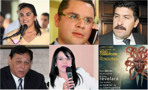 CNA da nombres de funcionarios corruptos en Honduras