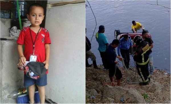 Hallan cuerpo del niño que cayó con su abuela al río Ulúa