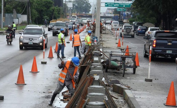 Intercambiadores empiezan a tomar forma en San Pedro Sula