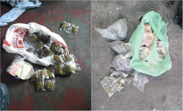 Allanan una cuartería en San Pedro Sula en busca de drogas