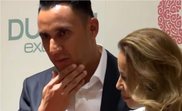 La pregunta que enfadó a Keylor Navas en un acto benéfico