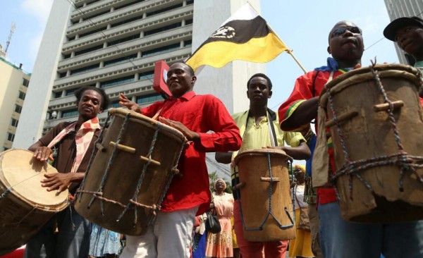 Celebración garífuna llega a las calles de San Pedro Sula