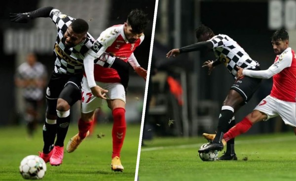 Alberth Elis y Jorge Benguché sufren dura derrota con el Boavista ante Sporting de Braga