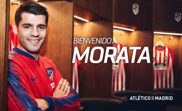 Oficial: Atlético de Madrid anuncia fichaje de Álvaro Morata