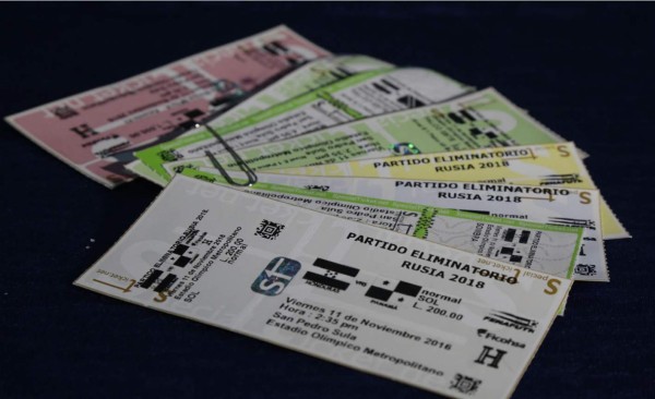 Se ha vendido casi el 50% de la boletería para primeros partidos de Honduras