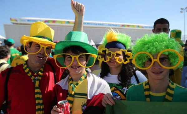 Así se vivió la inauguración del Mundial Brasil 2014.