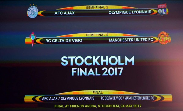 Estos son los cruces de semifinales de la Europa League
