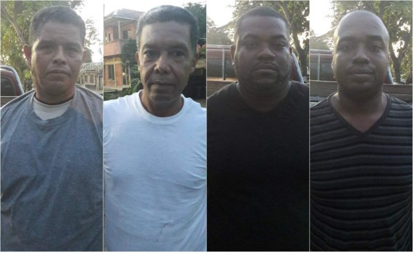 Capturan a dos colombianos y dos hondureños del barco con 319 kilos de cocaína