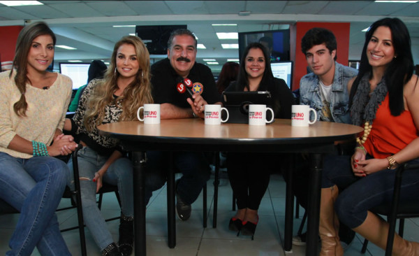 Maity Interiano, Fernando del Rincón y Fernando Fiore compartieron en LA PRENSA