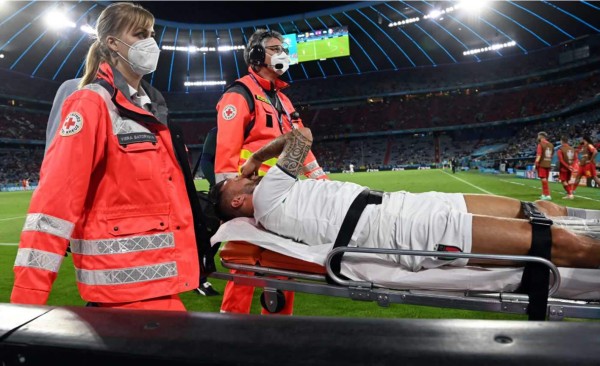 Italia pierde a Leonardo Spinazzola por una lesión en el tendón de Aquiles