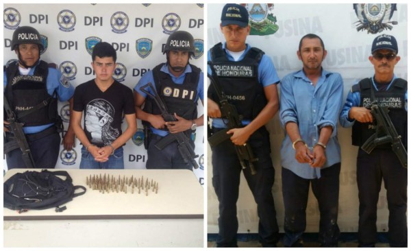 Capturan a dos supuestos asesinos en el occidente de Honduras