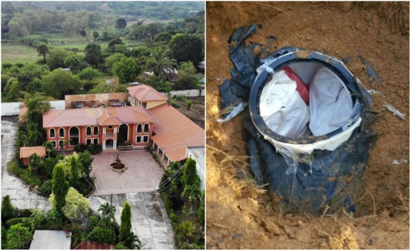 Parientes de los Valle sacaron 12 barriles con dólares de una hacienda