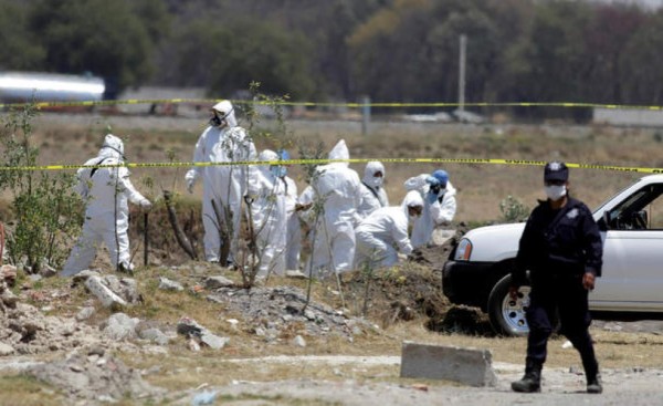 México: Aparecen siete cuerpos en Puebla