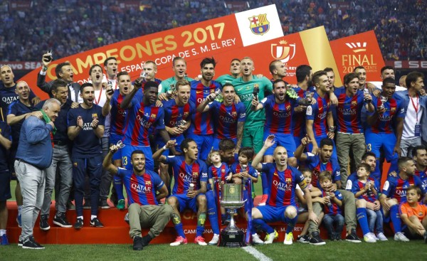 El Barcelona conquista la Copa del Rey en el adiós de Luis Enrique