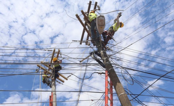 Más 30 colonias de San Pedro Sula no tendrán energía este jueves