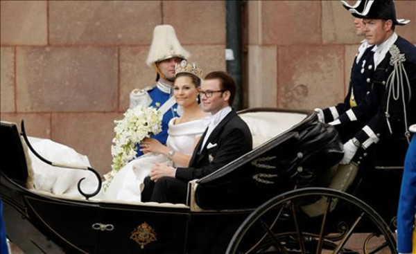 Princesa Victoria y Daniel se dieron el 'sí, quiero'