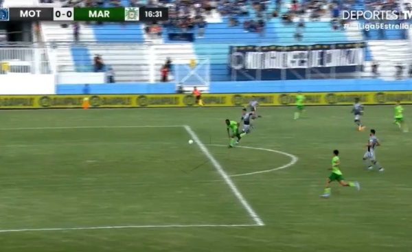 Video: El polémico penal a favor del Marathón ante Motagua