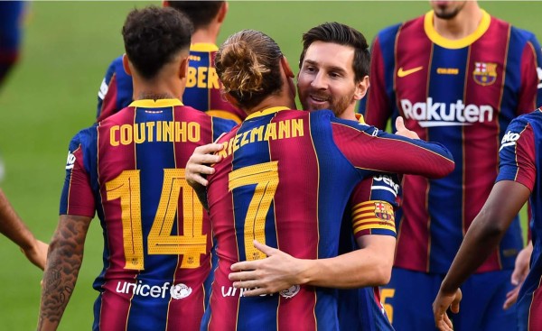 Un Barça de menos a más ganó el Trofeo Joan Gamper contra Elche