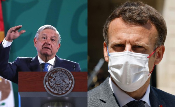 López Obrador llama 'cobarde' al hombre que agredió a Macron