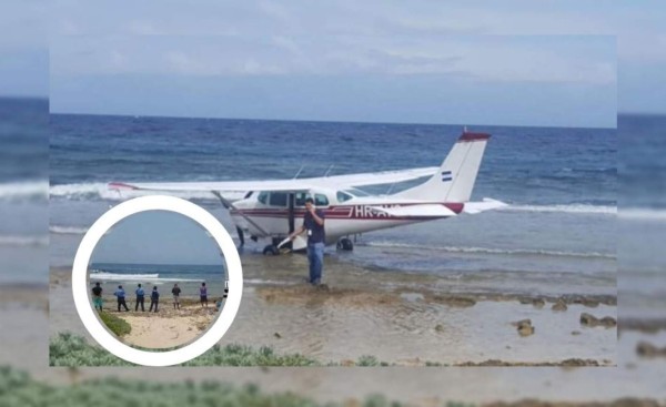 Avioneta cae al mar con cuatro personas a bordo cerca de Utila