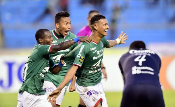 Marathón tumba al Motagua en el Olímpico y lo baja de la cima