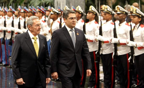 Honduras envía condolencias a Cuba por muerte de Fidel