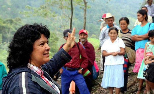 El mundo repudia asesinato de Berta Cáceres