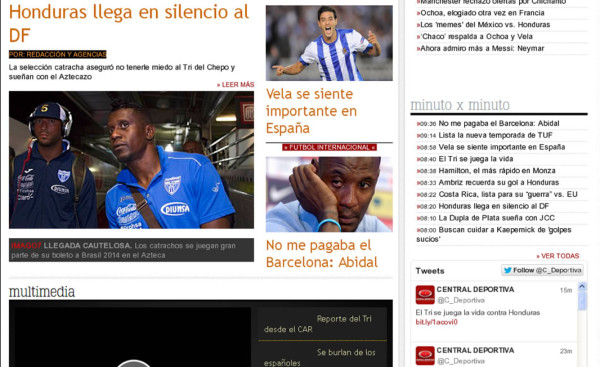Diarios mexicanos apuestan por victoria local ante Honduras