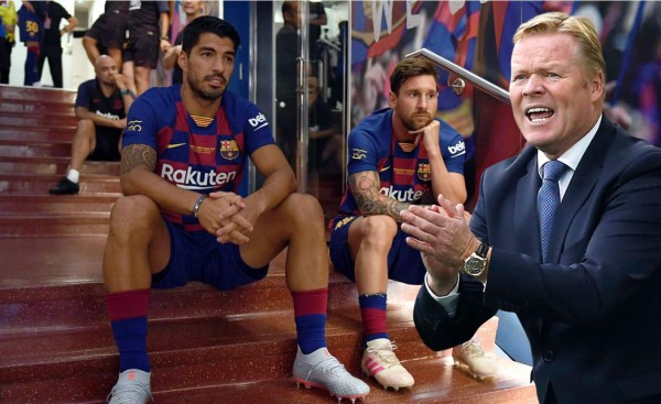 Ronald Koeman revela que le dijo a Messi y Luis Suárez cuando llegó al Barcelona
