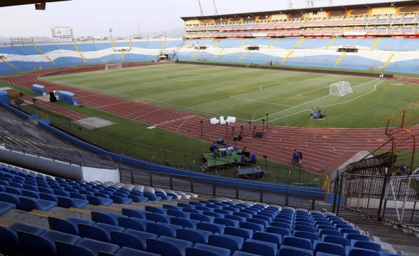 El Olímpico está listo para la batalla ante El Salvador