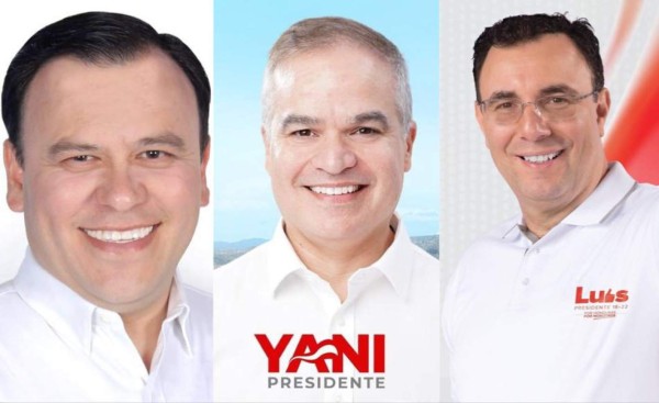 Tres aspirantes buscan candidatura presidencial en el Partido Liberal