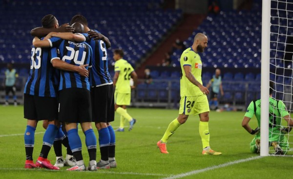 El Inter elimina al Getafe y clasifica a cuartos de final de la Europa League