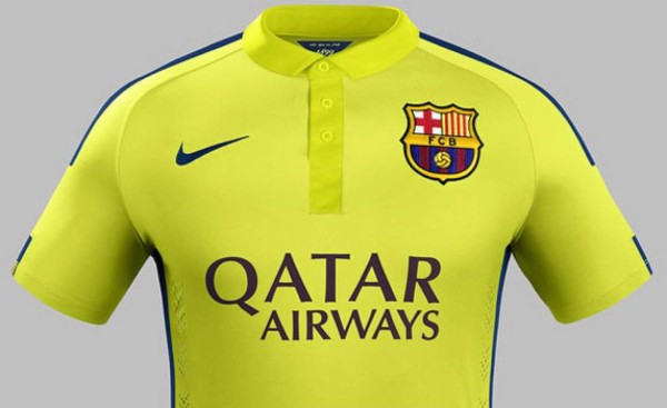Barcelona apuesta por el amarillo como tercera equipación