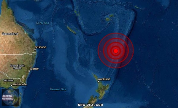 Alerta de tsunami en Nueva Zelanda, sacudida por tres terremotos
