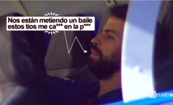 Piqué frustrado por la superioridad del Real Madrid: 'Nos están metiendo un baile'