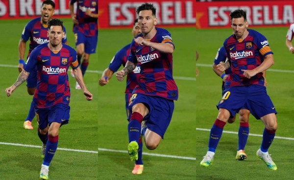 Messi marcó el gol 700 de su carrera a lo Panenka