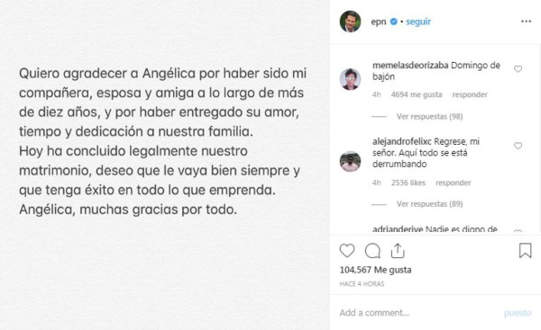 Los desplantes de Peña Nieto a Angélica Rivera no paran