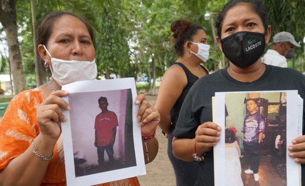 Parientes denuncian la desaparición de dos jóvenes en Chamelecón