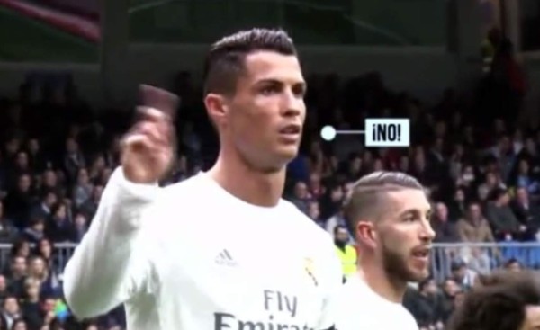 VIDEO: Nuevo enfado de Cristiano con la afición del Real Madrid