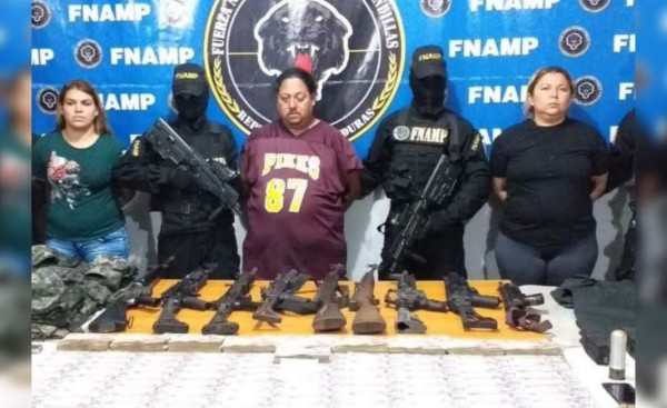 Mujer administraba dinero de la Pandilla 18 en noroccidente de Honduras