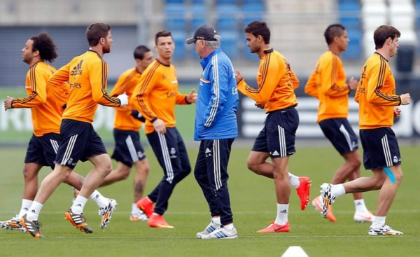 Cristiano muestra mejoría en último entrenamiento del Real Madrid