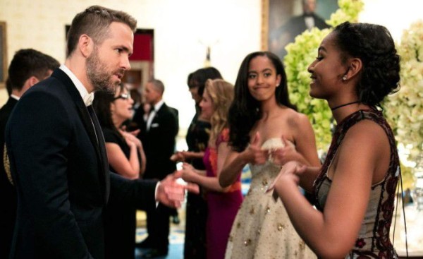 La foto viral de la hija menor de Obama y Ryan Reynolds