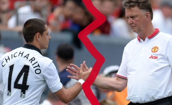 'Chicharito' rompe el silencio y explota conta Van Gaal