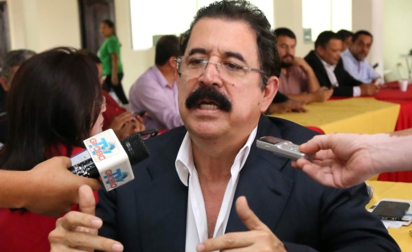 Mel Zelaya: Hay voluntad política para cambiar la Constitución