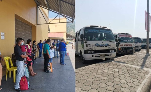 Paralizan unidades de transporte por inseguridad en San Pedro Sula