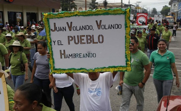 Las mejores fotos del Primero de Mayo en Honduras