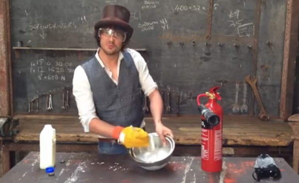 ¿Un helado de viagra y champán?