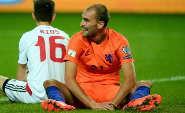 Holanda queda virtualmente fuera del Mundial de Rusia 2018