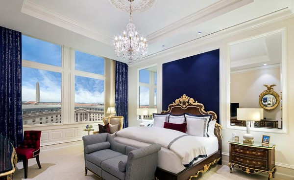Trump inaugura su ostentoso hotel de lujo en Washington