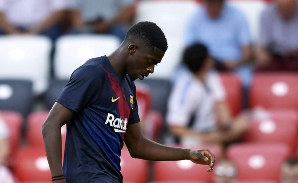 Terrible calvario de Dembélé en el Barcelona: volvió a lesionarse